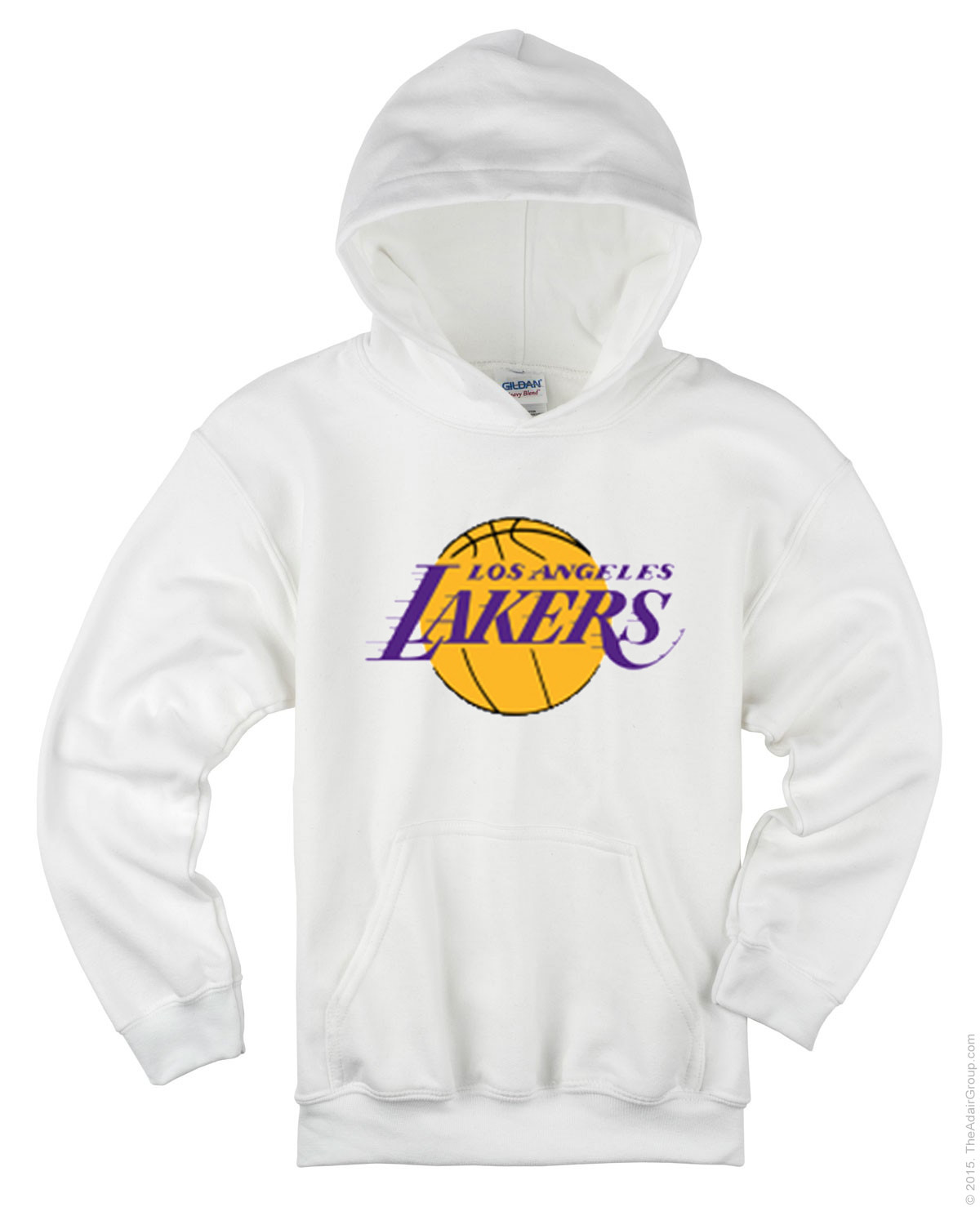 los angeles lakers spotlight pullover hoodie