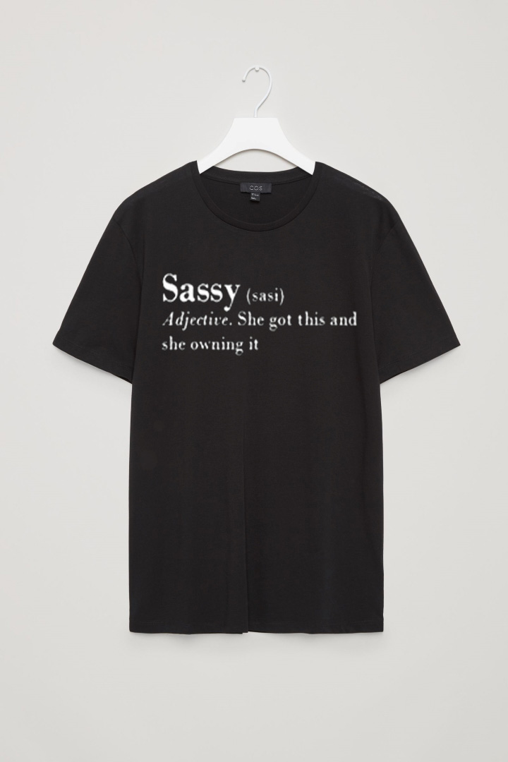 small but sassy t shirt