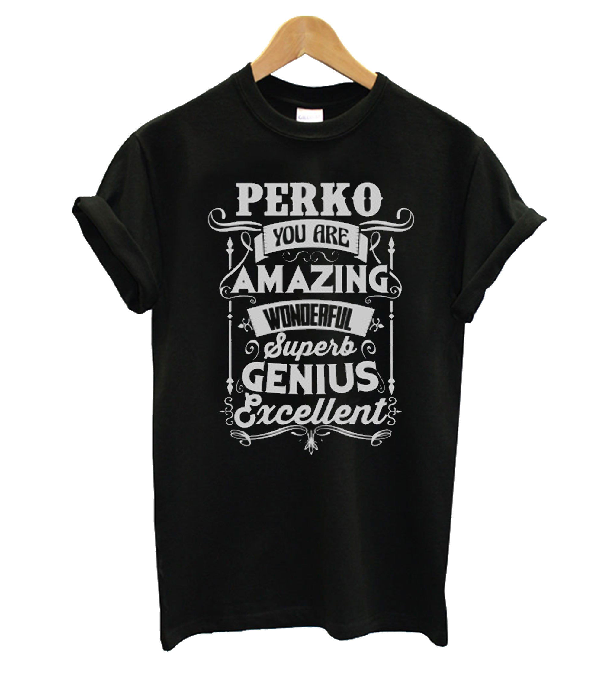 perko back t shirt