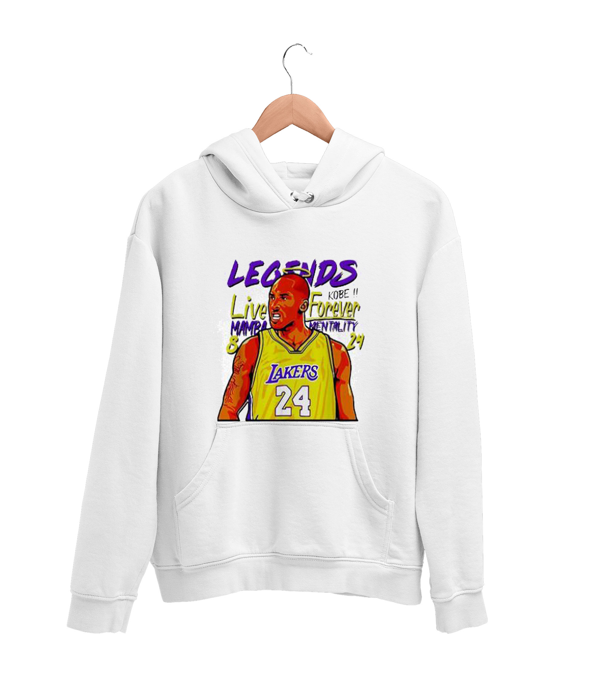 Official Kobe Bryant Legends Live Forever Mamba Mentality 8 24 Shirt